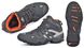 Термо кросівки чоловічі шкіряні Adidas Gore Tex Terrex сірі з помаранчевим, фото, інтернет магазин Nanogu.com.ua