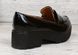 Туфлі лоуфери жіночі чорні лаковані на підборах Betsy, фото, інтернет магазин Nanogu.com.ua