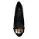 Туфлі жіночі чорні на каблучку, фото, інтернет магазин Nanogu.com.ua
