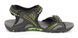 Сандалии Ecco Hyper Terrain черные с зеленым, фото, интернет магазин Nanogu.com.ua