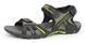 Сандалии Ecco Hyper Terrain черные с зеленым, фото, интернет магазин Nanogu.com.ua