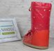Дутики женские луноходы термо Moon Boots Red самая теплая обувь, фото, интернет магазин Nanogu.com.ua