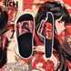 Шлепанцы женские кожаные Richi Black Anime girl Leather, фото, интернет магазин Nanogu.com.ua