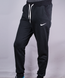 Спортивний костюм чоловічий Nike чорний сірі плечі на блискавці з капюшоном, фото, інтернет магазин Nanogu.com.ua