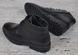 Черевики жіночі шкіряні на шнурівці чорні City comfort, фото, інтернет магазин Nanogu.com.ua