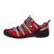 Кросівки замшеві дихаючі трекінгові червоно сірі на шнурівці 4Rest USA, фото, інтернет магазин Nanogu.com.ua