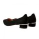 Туфли женские лодочки черные на устойчивом каблуке Vices, фото, интернет магазин Nanogu.com.ua