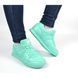 Кроссовки женские мятного цвета на шнуровке Nike, фото, интернет магазин Nanogu.com.ua
