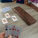 Cribbage з ящиком для карт та фішок – преміальна якість з натурального дерева, компактний дизайн для подорожей і дому. Ручна розкладна дерев'яна настільна гра , фото, інтернет магазин Nanogu.com.ua