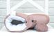 Дутики жіночі термо зимові чоботи Pink помпон кролик рожеві пудра, фото, інтернет магазин Nanogu.com.ua