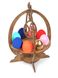Підставка корзинка під великодні яйця з натурального дерева на 8 яєць колір венге, фото, інтернет магазин Nanogu.com.ua