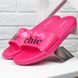 Шлепанцы женские пляжные силиконовые Pretty Chic розовые, фото, интернет магазин Nanogu.com.ua