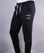 Спортивні штани чоловічі на манжетах Reebok чорні, фото, інтернет магазин Nanogu.com.ua